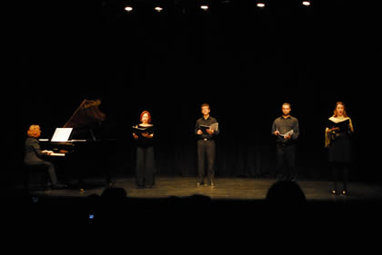 Recital de alunos de canto