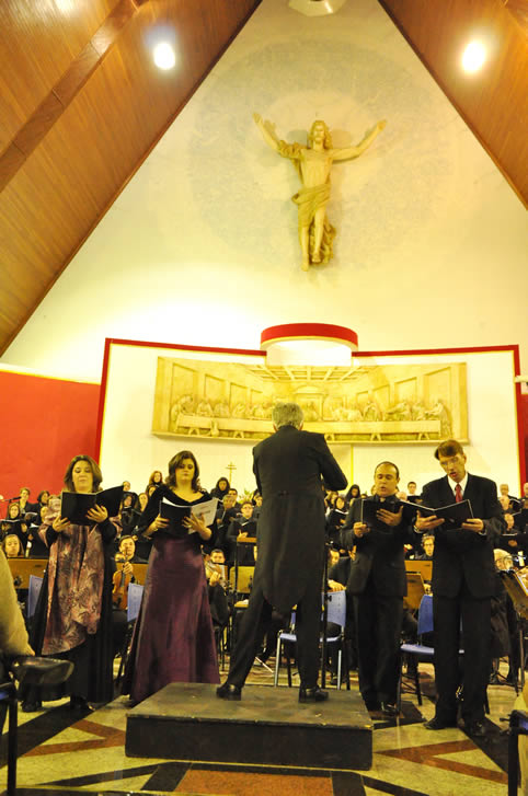 Banda de Santana estreou Missa de Requiem no passado domingo